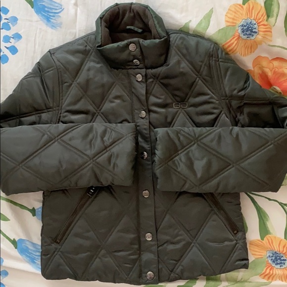 guess jeans puffer jacket